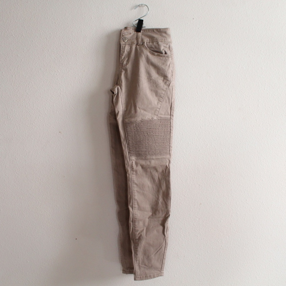 Ankle Butt Shaper Khaki Pants
